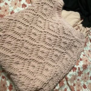 Super cute blush thick sweater